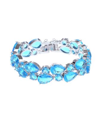 Two Layer Zircon Bracelet Ferozi