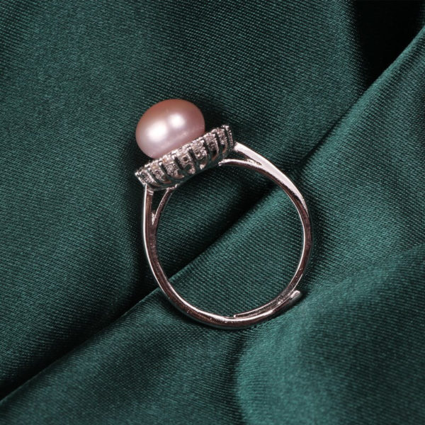 Purple Pearl Ring