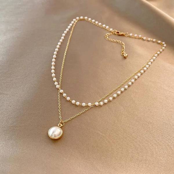 pearl double chain