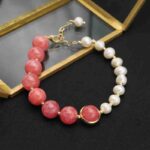 Fresh Water Pearl Garnet Bracelet