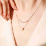 Double Layer Pearl Necklace Pendant