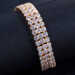 3 Row Tennis Bracelet for women