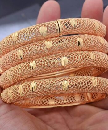gold plated bangles
